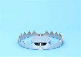 Image for Caught in a trap